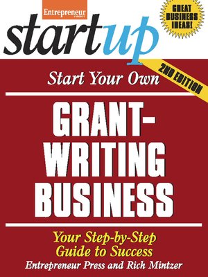 cover image of Start Your Own Grant Writing Business